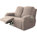 Divano da soggiorno PUIOKA Fodera Chaise Longue Jacquard nero