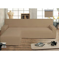 Divano da soggiorno BIANCHERIAWEB Copridivano Genius Penisola Chaise nero