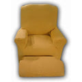 Divano confortevole Relax rivestimento copri poltrona elettrica grigio chiaro
