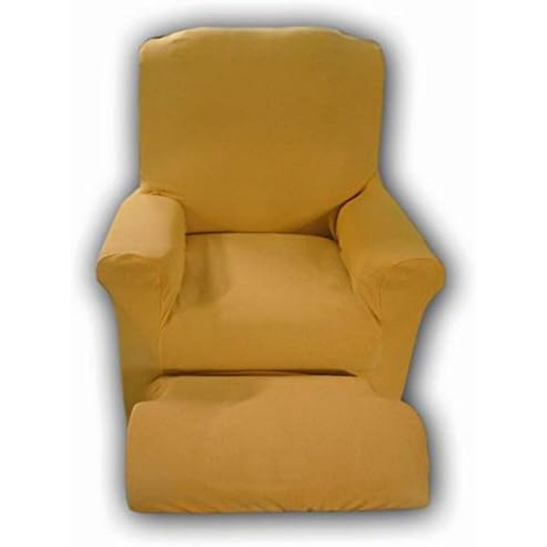 Divano confortevole Relax rivestimento copri poltrona elettrica grigio chiaro