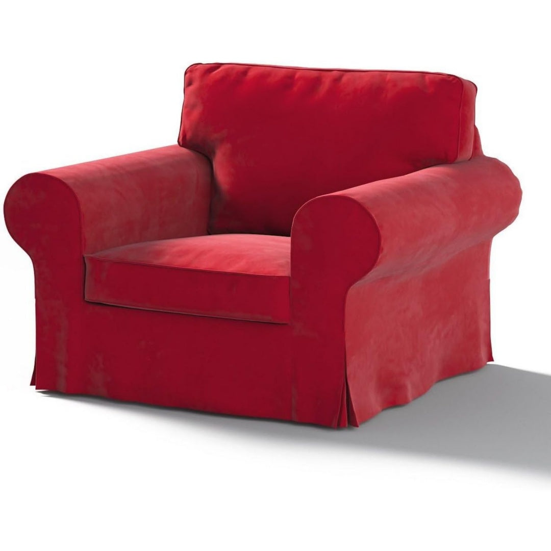 Divano da soggiorno Dekoria Ektorp Copripoltrona divano modello rosso