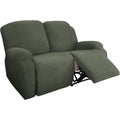 Divano confortevole Copripoltrona Relax Elasticizzato Pezzi, Jacquard verde