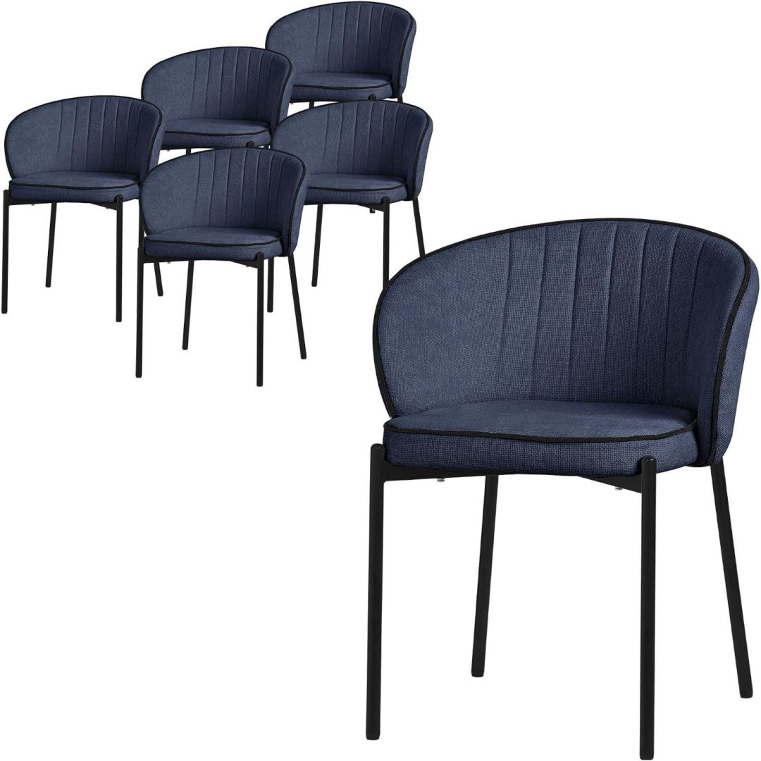 Arredo per soggiorno con ante regolabile blu