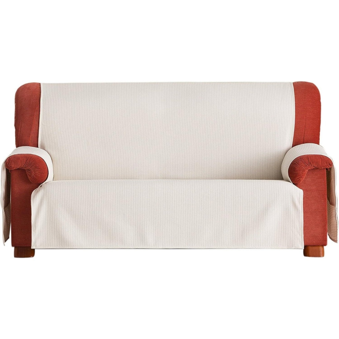 Seduta imbottita Eysa Italia Salvadivano, Cotone, Bianco, bianco